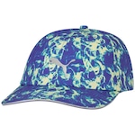 Boné Aba Curva Puma Running III - Strapback - Adulto Azul/Verde