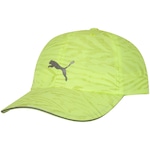 Boné Aba Curva Puma Running III - Strapback - Adulto AMARELO CLARO