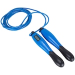 Corda de Pular com Contador Eletrônico Oxer Jump Rope AZUL/PRETO