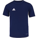 Camisa adidas Core 18 - Infantil AZUL ESCURO