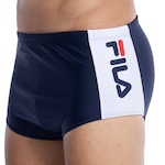 Sunga Fila Logo II - Adulto AZUL/BRANCO