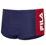 Sunga Fila Logo II - Adulto Azul Esc/Vinho