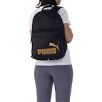 Mochila Puma Phase - 22 Litros PRETO/OURO