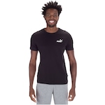 Camiseta Puma Essentials Small Logo - Masculina PRETO