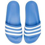 Chinelo Slide adidas Adilette Aqua U - Adulto AZUL/BRANCO