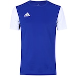 Camisa adidas Estro 19 - Masculina AZUL/BRANCO