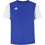 Camisa adidas Estro 19 adidas - Infantil AZUL/BRANCO