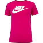 Camiseta Nike Sportswear Tee Futura IC - Infantil ROSA