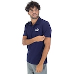 Camisa Polo Puma Ess Jersey - Masculina AZUL ESCURO