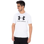 Camiseta Under Armour Logo SS - Masculina BRANCO