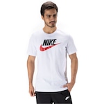 Camiseta Nike Tee Icon Futura - Masculina BRANCO/VERMELHO