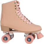 Patins 4 Rodas Retrô Oxer Algodão Doce ROSA CLARO