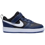 Tênis para Bebê Nike Court Borough Low 2 - Baby AZUL/BRANCO