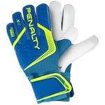 Luvas de Goleiro Penalty Delta Training - Adulto Azul/Amarelo Cla