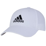 Boné Aba Curva adidas Baseball Cotton Twill - Strapback - Adulto BRANCO/PRETO