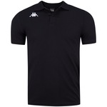 Camisa Polo Kappa Essential Sport - Masculina PRETO