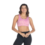 Top Fitness com Bojo Fila Essential II - Adulto ROSA/LARANJA