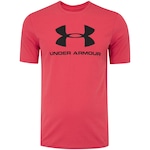 Camiseta Under Armour Sportstyle Log - Masculina Vermelho/Preto
