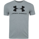 Camiseta Under Armour Sportstyle Log - Masculina CINZA CLARO