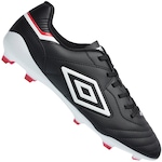 Chuteira de Campo Umbro Speciali III League - Adulto PRETO/BRANCO