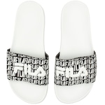 Chinelo Fila Drifter Bold - Slide - Feminino BRANCO/PRETO