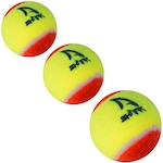 Bola de Tênis Beach Tennis Shark - 3 Unidades Amarelo Fluor