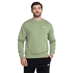 Blusão Nike Sportwear Club Crew BB - Masculino VERDE