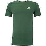 Camiseta Nike Sportwear Club - Masculina VERDE ESC/BRANCO