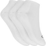 Kit de Meias Olympikus Cano Curto - Feminino BRANCO