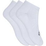 Kit de Meias Invisível Olympikus Tripack com 3 Pares - 39 a 44 - Adulto BRANCO