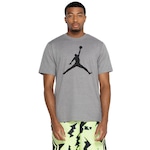 Camiseta Nike Jordan Jumpman - Masculina CINZA/PRETO