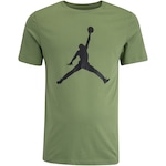 Camiseta Nike Jordan Jumpman - Masculina VERDE/PRETO