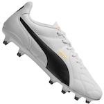 Chuteira de Campo Puma King FG BDP - Adulto BRANCO