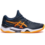 Tênis Asics Court FF 2 Clay - Masculino AZUL ESC/LARANJA