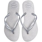 Chinelo Havaianas Fantasia Gloss - Feminino CINZA