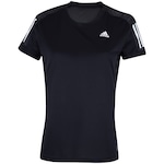 Camiseta adidas Own The Run - Feminina PRETO