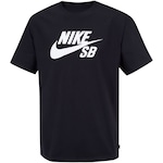 Camiseta Nike SB Tee Logo - Masculina PRETO