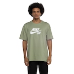 Camiseta Nike SB Tee Logo - Masculina VERDE