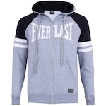 Jaqueta com Capuz Everlast Vintage CEMA04 - Masculina CINZA/PRETO