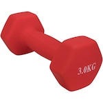 Halter Oxer Neoprene - 3 Kg VERMELHO