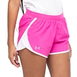 Short Feminino Under Armour Fly By 2.0 ROSA/PRATA