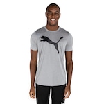 Camiseta Puma Active Big Logo - Masculina CINZA