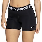 Bermuda Feminina Pro 365 5In Nike PRETO/BRANCO