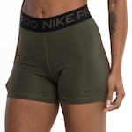 Bermuda Feminina Pro 365 5In Nike VERDE ESC/PRETO