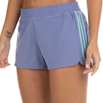 Short adidas Pacer 3-Stripes - Feminino ROXO