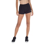 Short adidas Pacer 3-Stripes - Feminino PRETO/BRANCO