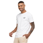 Camiseta Puma Manga Curta Small Logo Tee  - Masculina BRANCO