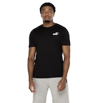 Camiseta Puma Manga Curta Small Logo Tee  - Masculina PRETO