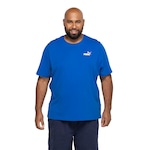 Camiseta Puma Manga Curta Small Logo Tee  - Masculina AZUL