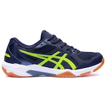 Tênis ASICS Gel Rocket 10 - Masculino AZUL ESC/VERDE